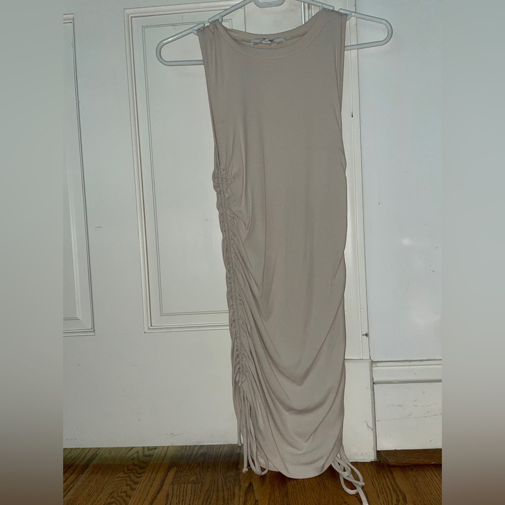 BB Dakota by Steve Madden side tie scrunch dress